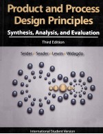 PRODUCT <em>AND</em> PROCESS DESIGN PRINCIPLES Synthesis