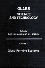 <em>GLASS</em>:SCIENCE AND TECHNOLOGY VOLUME 1 <em>Glass</em>-Forming Systems