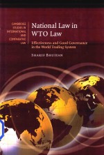 N<em>a</em>tion<em>a</em>l <em>L<em>a</em>w</em> <em>in</em> WTO <em>L<em>a</em>w</em> Effectiveness <em>a</em>nd Good Govern<em>a</em>nce <em>in</em> the World Tr<em>a</em>d<em>in</em>g System