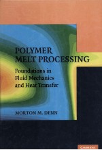 Polymer Melt Process<em>in</em>g FOUNDATIONS <em>IN</em> FLUID MECHANICS <em>AND</em> HEAT TRANSFER