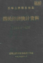 五峰土家族<em>自治</em>县  国民经济<em>统计</em>资料  1949-1988