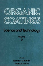 ORGANIC COATINGS <em>Science</em> and <em>Technology</em>