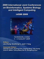 IJCBS <em>2009</em> <em>2009</em> International Joint Conference on Bioinformatics