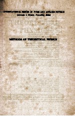 <em>METHODS</em> <em>OF</em> THEORETICAL PHYSICS PART II: CHAPTER 9 TO 13