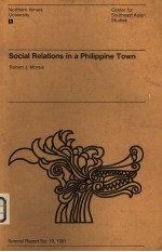 Social Relations <em>in</em> a Philipp<em>in</em>e Town