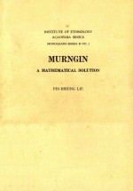 Murngin a mathematica<em>l </em>so<em>lu</em>tion