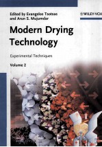 Modern Drying <em>Technology</em> <em>Volume</em> 2:<em>Experimental</em> Techniques