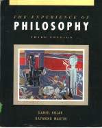 THE EXPERIENCE <em>OF</em> PHILOSOPHY(THIRD <em>EDITION</em>)