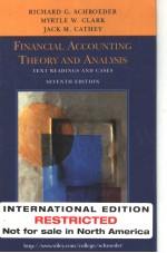 <em>FINANCIAL</em> ACCOUNTING THEORY <em>AND</em> <em>ANALYSIS</em>(SEVENTH EDITION)