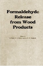 ACS <em>SYMPOSIUM</em> <em>SERIES</em> 316 Formaldehyde Release from Wood Products