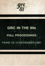 Grc <em>in</em> the 80s full proceed<em>in</em>gs