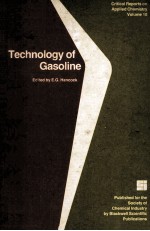 Critical Reports on Applied Chemistry <em>Volume</em> 10 <em>Technology</em> <em>of</em> Gasoline