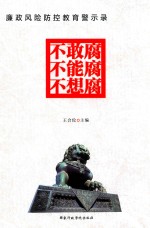 廉政风险防控教育警示录  不敢腐不能腐<em>不想</em>腐