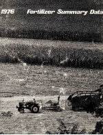 1976 FERTILIZER SUMMARY <em>DATA</em>