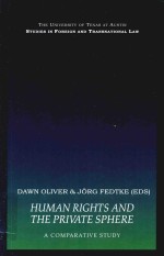 Human Rights and the Private Sphere a Comparative Study