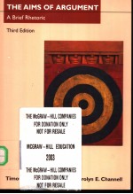 the <em>a</em>ims <em>of</em> <em>a</em>rgument