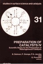 Studies <em>in</em> Surface Science and Catalysis <em>Volume</em> 3<em>1</em> PREPARATION <em>OF</em> CATALYSTS IV