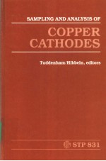 sampling and <em>analysis</em> <em>of</em> copper cathodes