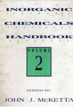INORGANIC CHEMICAL HANDBOOK <em>VOLUME</em> <em>2</em>