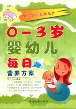 0-<em>3</em>岁婴幼儿喂养每日营养方案