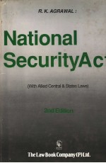 National SecurityAct  (With Allied Central & States Laws)  (2nd <em>Edition</em>)