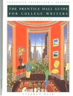 the prentice hall guide for college <em>writer</em>s third edition