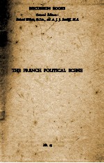 <em>THE</em> FRENCH POLITICAL <em>S</em>CENE