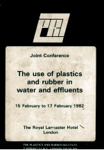 International conference THE USE OF PLASTICS AND <em>RUBBER</em> IN WATER AND EFFLUENTS