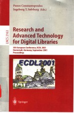 Research and <em>Advanced</em> for Digital Libraries