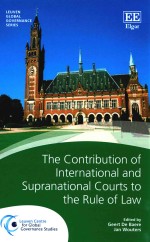 <em>the</em> contribution <em>of</em> international and supranational courts to <em>the</em> rule <em>of</em> <em>law</em>