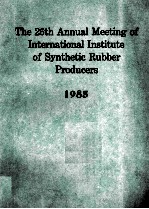 The 26th Annual Meeting of International Institute of Synthetic <em>Rubber</em> Producers