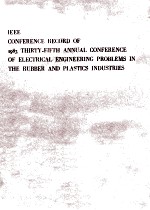IEEE CONFERENCE RECORD OF 1983 THIRTY-FIFTH ANNUAL CONFERENCE OF ELECTRICAL <em>ENGINEERING</em> PROBLEMS IN 