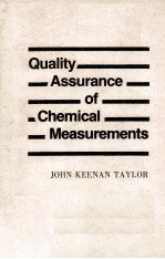 Quality Assurance <em>of</em> <em>Chemical</em> Measurements