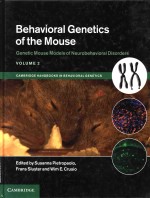 behavioral <em>genetics</em> of <em>the</em> mouse volume 2