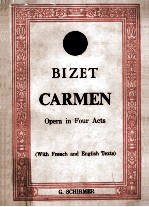 Carmen : opera in <em>four</em> acts