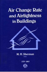 Air Change Rate and Airfighfness <em>in</em> Build<em>in</em>gs