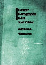 BETTER PARAGRAPHS <em>PLUS</em> SICTH EDITION