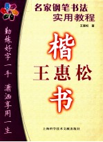 名家钢笔书法实用教程  王惠松楷书