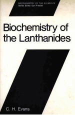 BIOCHEMI<em>S</em>TRY OF <em>THE</em> LANTHANIDE<em>S</em>