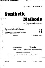 SYNTHETIC <em>METHODS</em> <em>OF</em> ORGANIC CHEMISTRY VOL 8