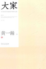 大家  当代岭南中国画双年展作品集  2014  黄一瀚卷