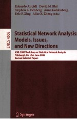 Lecture Notes <em>in</em> Computer Science 4503 Statistical Network Analysis:Models