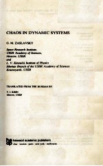 CHAOS <em>IN</em> DYNAMIC <em>SYSTEMS</em>