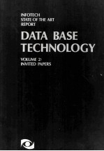 <em>DATA</em> BASE TECHNOLOGY Volume 2:INVITED PAPERS