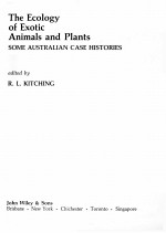 THE ECOLOGY <em>OF</em> EXOTIC ANIMALS AND PLANTS