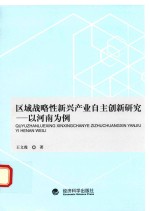 区域战略性新兴产业自主创新研究  以河南为例