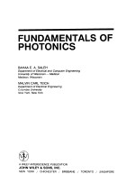 <em>FUNDAMENTALS</em> <em>OF</em> PHOTONICS