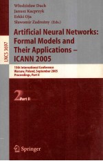 Lecture Notes <em>in</em> Computer Science 3697 Artificial Neural Networks:Formal Models and Their Applicatio