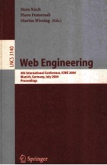 Lecture Notes in Computer Science 3140 Web <em>Engineering</em> 4th International Conference