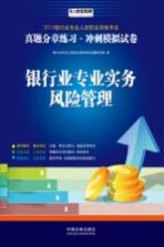 银行业<em>专业</em>实务  风险管理